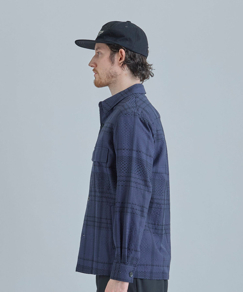 MEN'S BIGI 【CAP-TAIN/キャップテイン】別注 CAFE WEST チェーンステッチキャップ ブラック