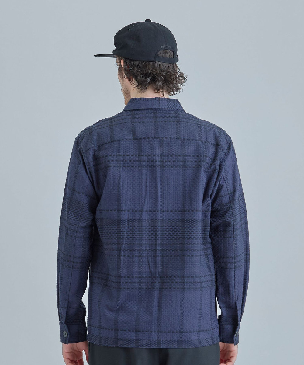 MEN'S BIGI 【CAP-TAIN/キャップテイン】別注 CAFE WEST チェーンステッチキャップ ブラック