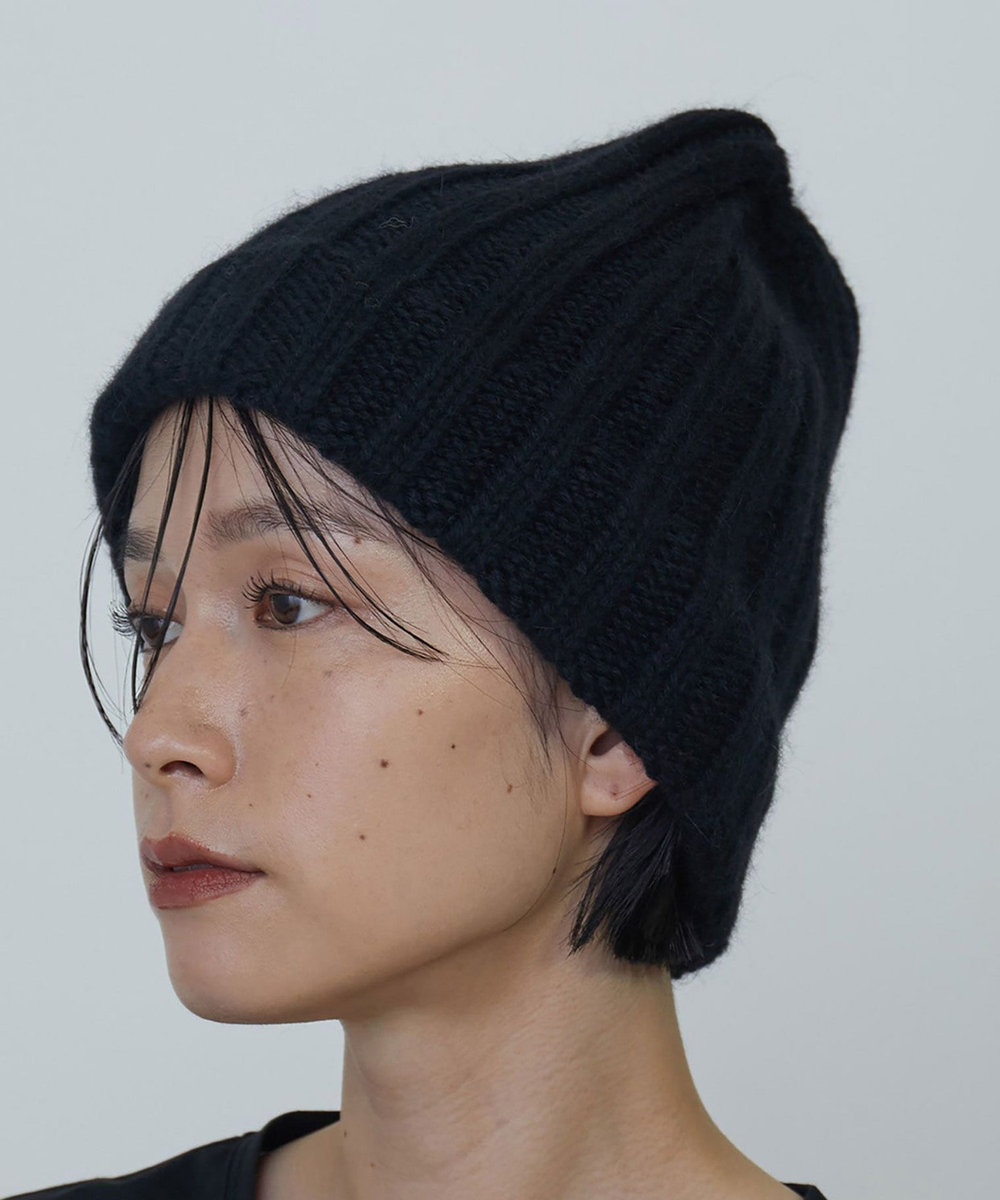 1er Arrondissement ＜KIJIMA TAKAYUKI (キジマ タカユキ)＞アルパカウールビーニー ブラック