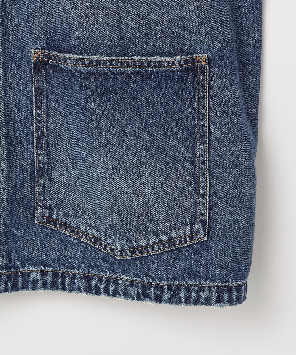 1er Arrondissement ＜NEEDBY heritage×1er Arrondissement＞【別注】カバーオール"Colette" インディゴブルー
