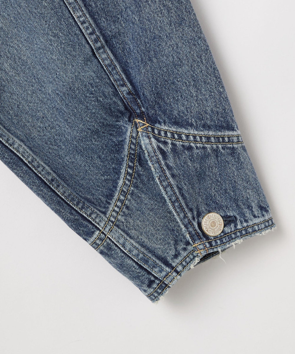 1er Arrondissement ＜NEEDBY heritage×1er Arrondissement＞【別注】カバーオール"Colette" インディゴブルー