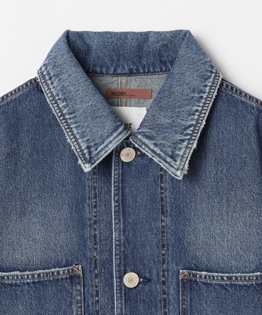 1er Arrondissement ＜NEEDBY heritage×1er Arrondissement＞【別注】カバーオール"Colette" インディゴブルー