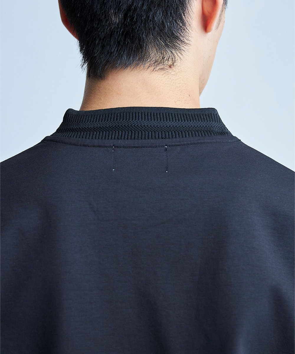 UNION STATION ジャケットTシャツ（クルー） ブラック