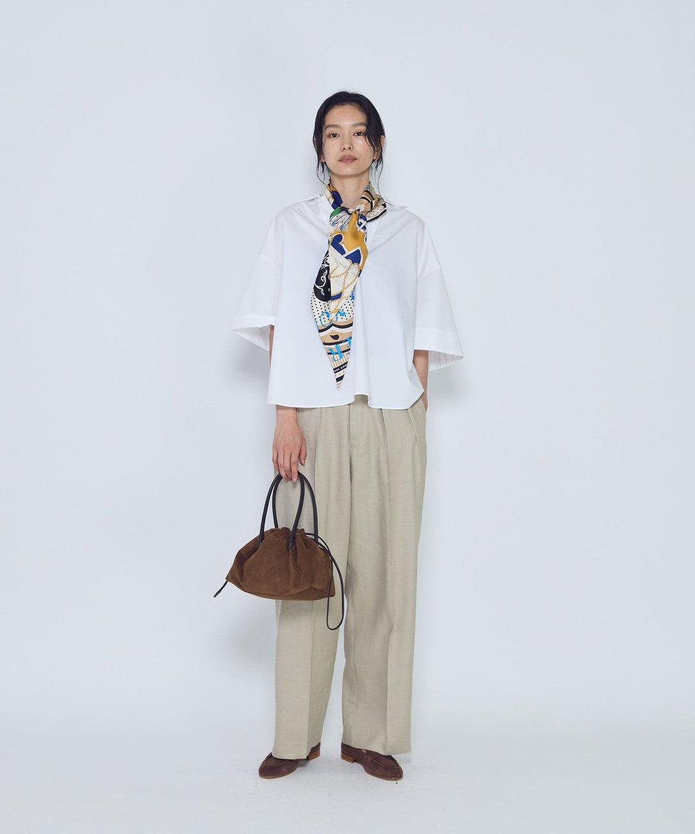 1er Arrondissement ＜MARY AL TERNA (メアリ オル ターナ)＞別注"WRING"ハンドバッグ ブラウン