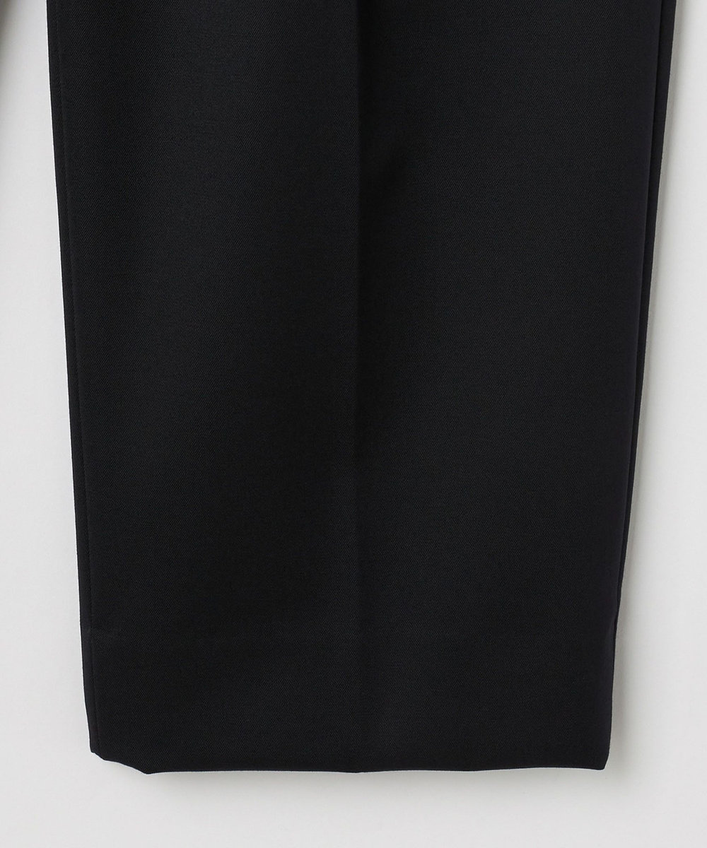 DÉPAREILLÉ WOOL GABARDINE WAIST BELT PANTS / ウールギャバジンウエストベルトパンツ ネイビー