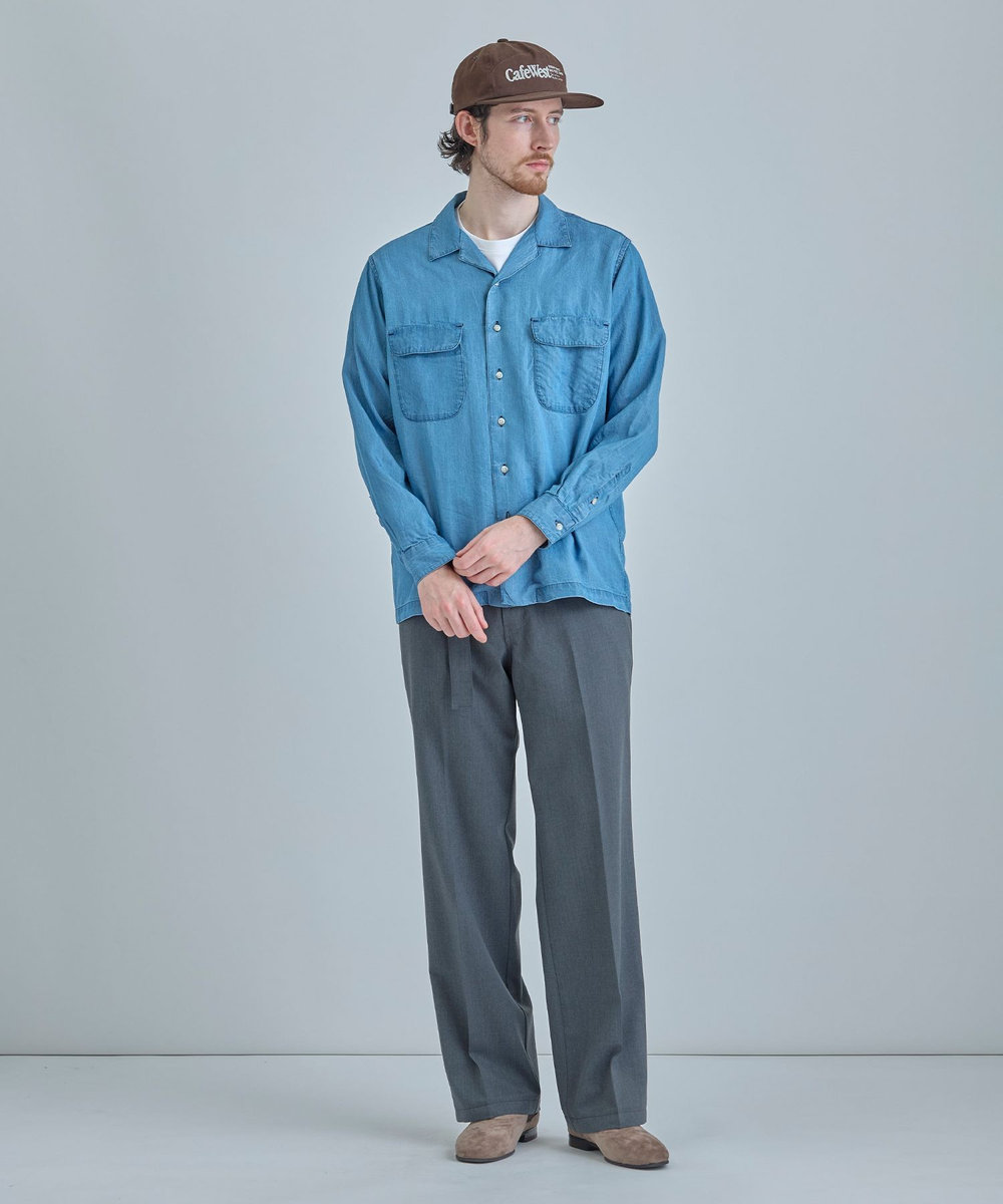 MEN'S BIGI 【Dickies（R）/ディッキーズ（R）】別注 SMART MERINO 875 ワークパンツ グレー
