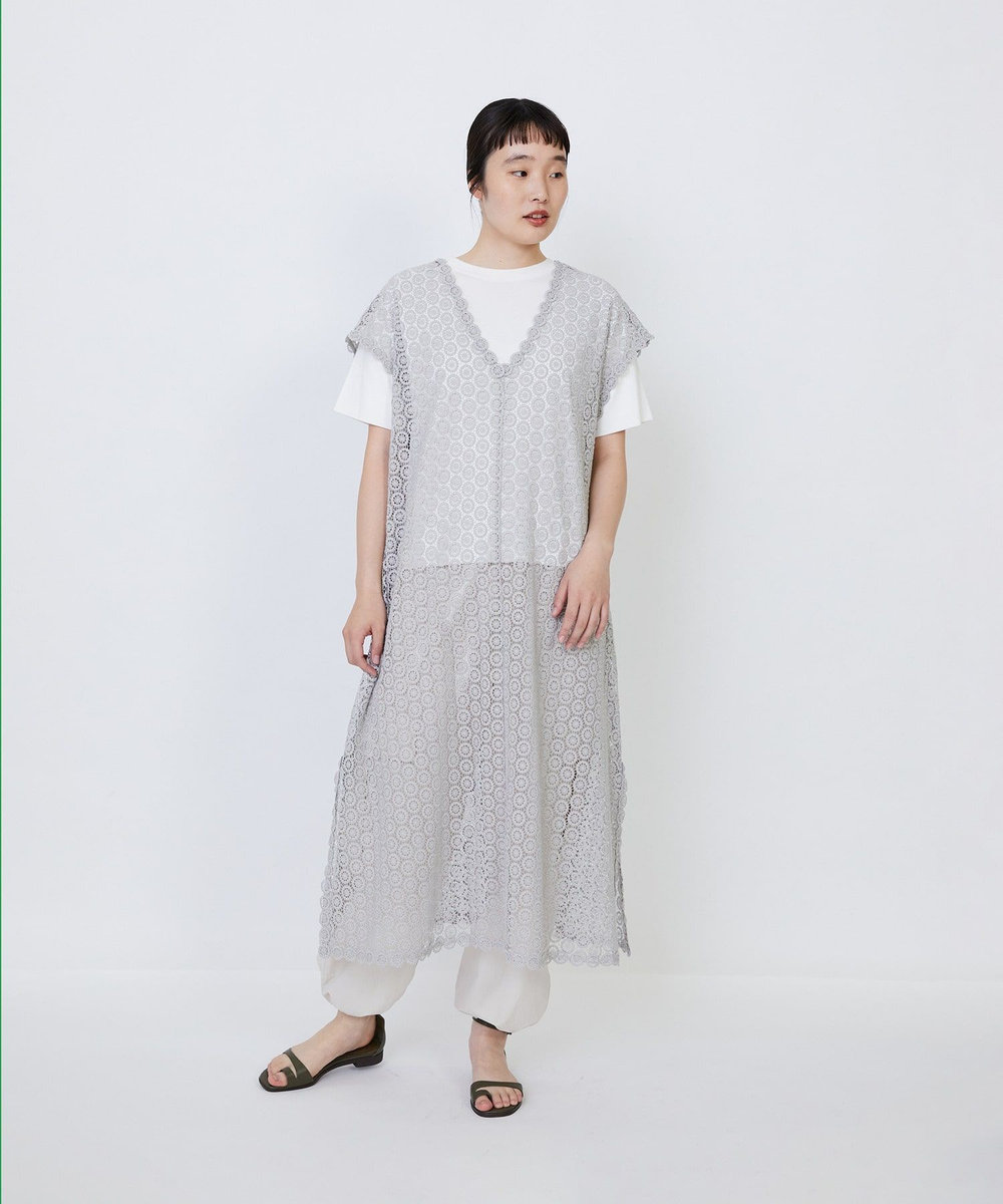 LOISIR 【MTサイズ有り】コットンポプリンパラシュートパンツ ベージュ