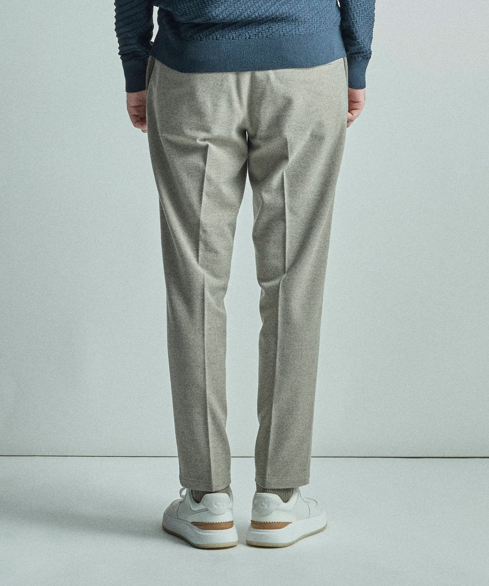 MEN'S BIGI 【COLE HAAN/コール ハーン】別注 ストレッチツイルパンツ＜2WAYストレッチ＞ ベージュ