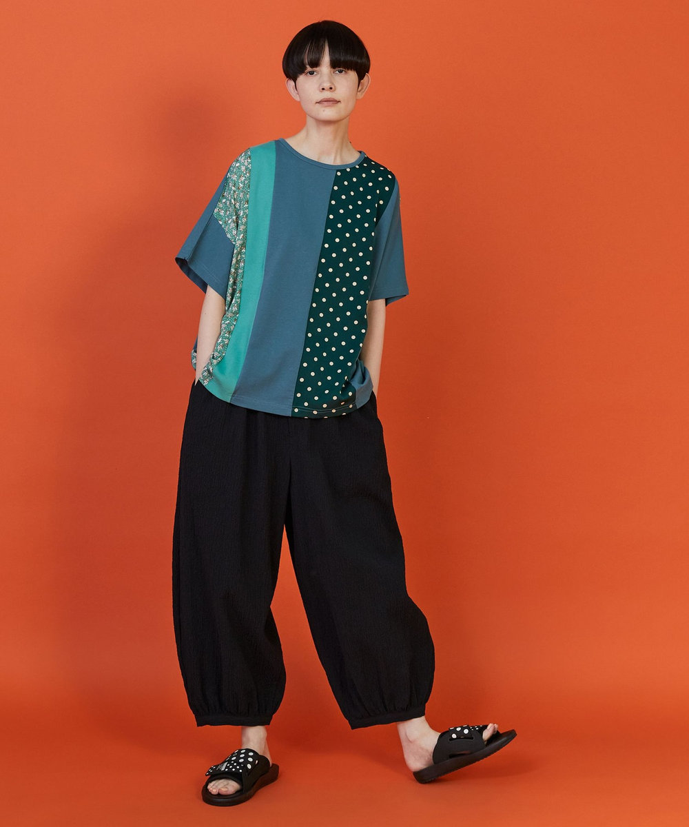 FRAPBOIS フラワードット Tシャツ グリーン系その他