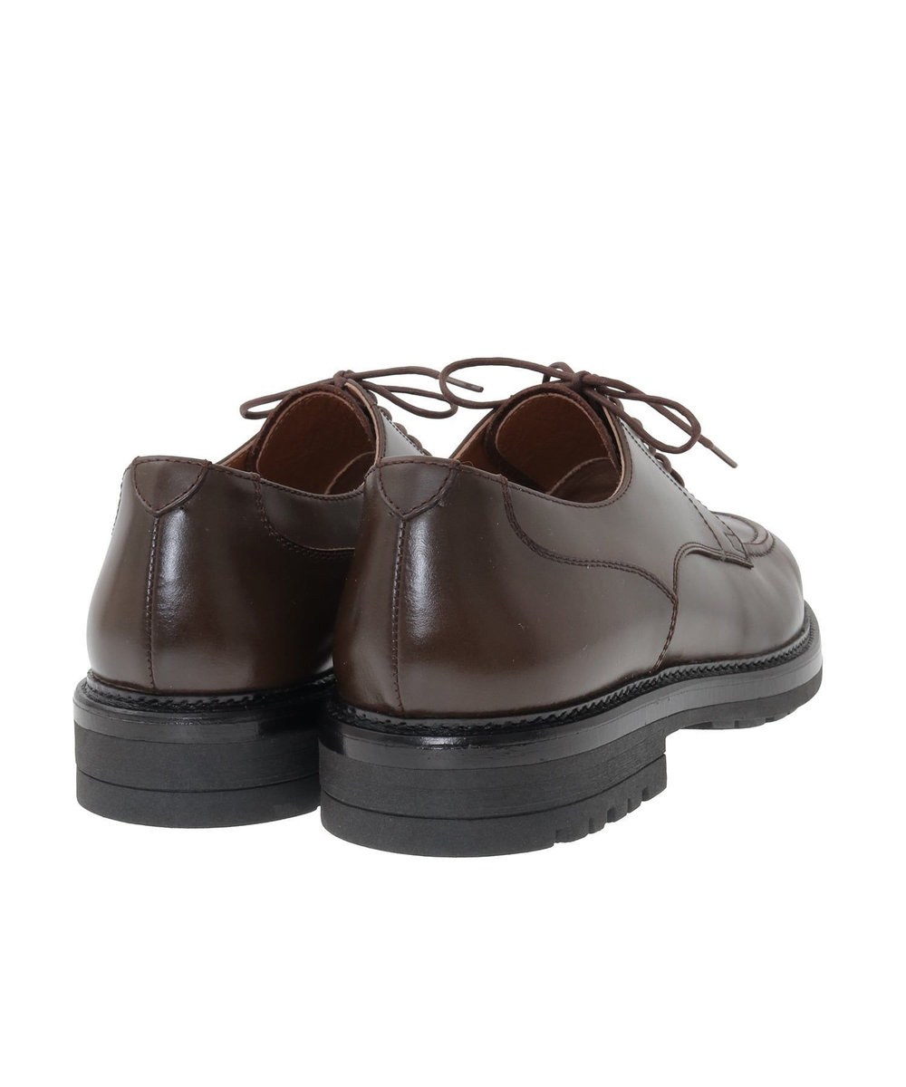 MEN'S BIGI Uチップレザーシューズ ダークブラウン