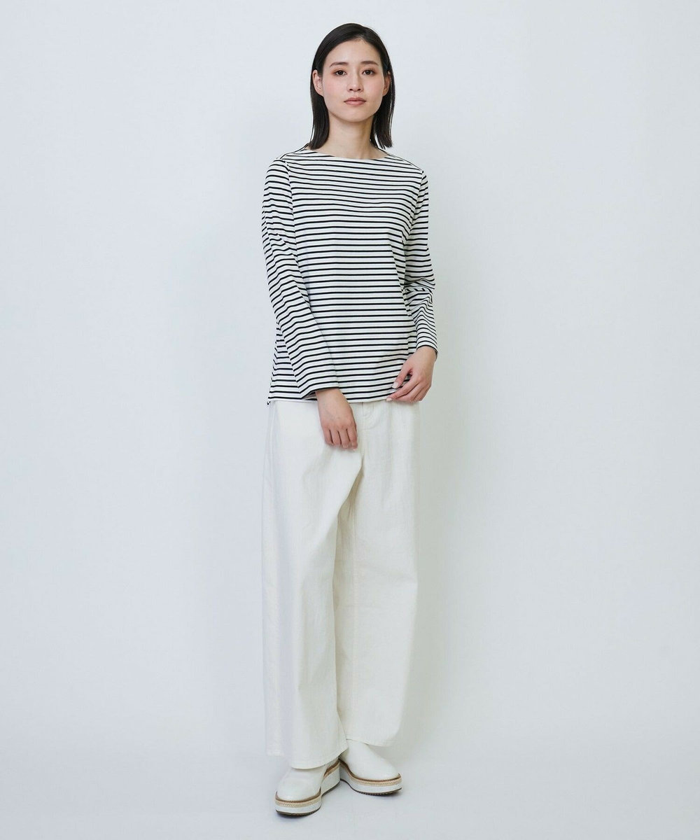 L'EQUIPE 7ozデニムストレッチパンツ キナリ
