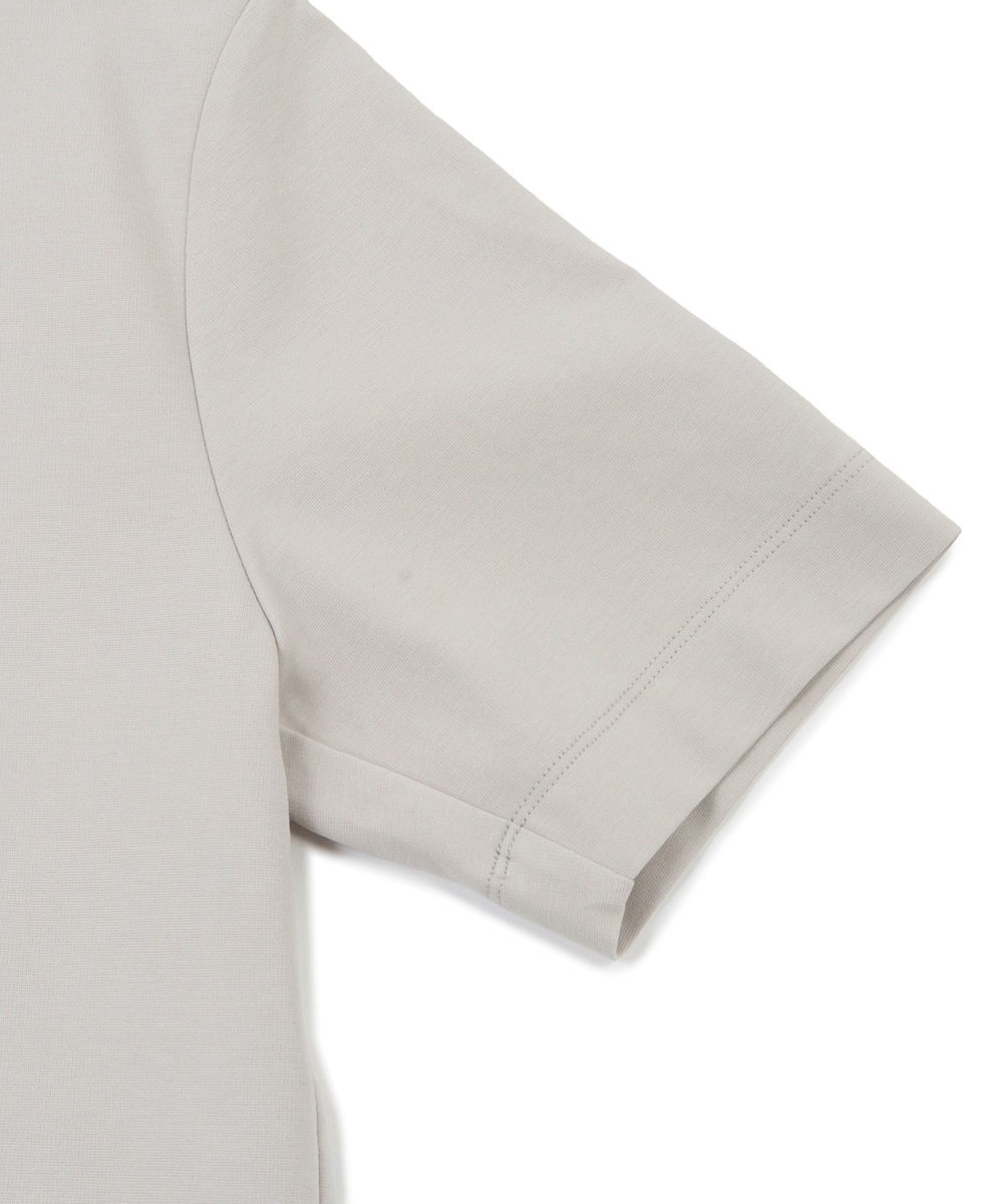 MEN'S BIGI 【ACTIVE TAILOR】シルケットスムースクルーネックTシャツ グレー