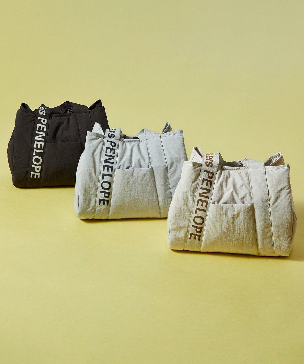 L'EQUIPE ateliers PENELOPE×L'EQUIPE ボンディングトートバッグ ベージュ