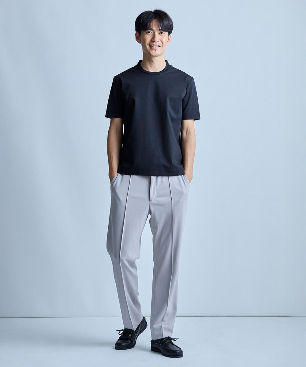 UNION STATION ジャケットTシャツ（クルー） ブラック