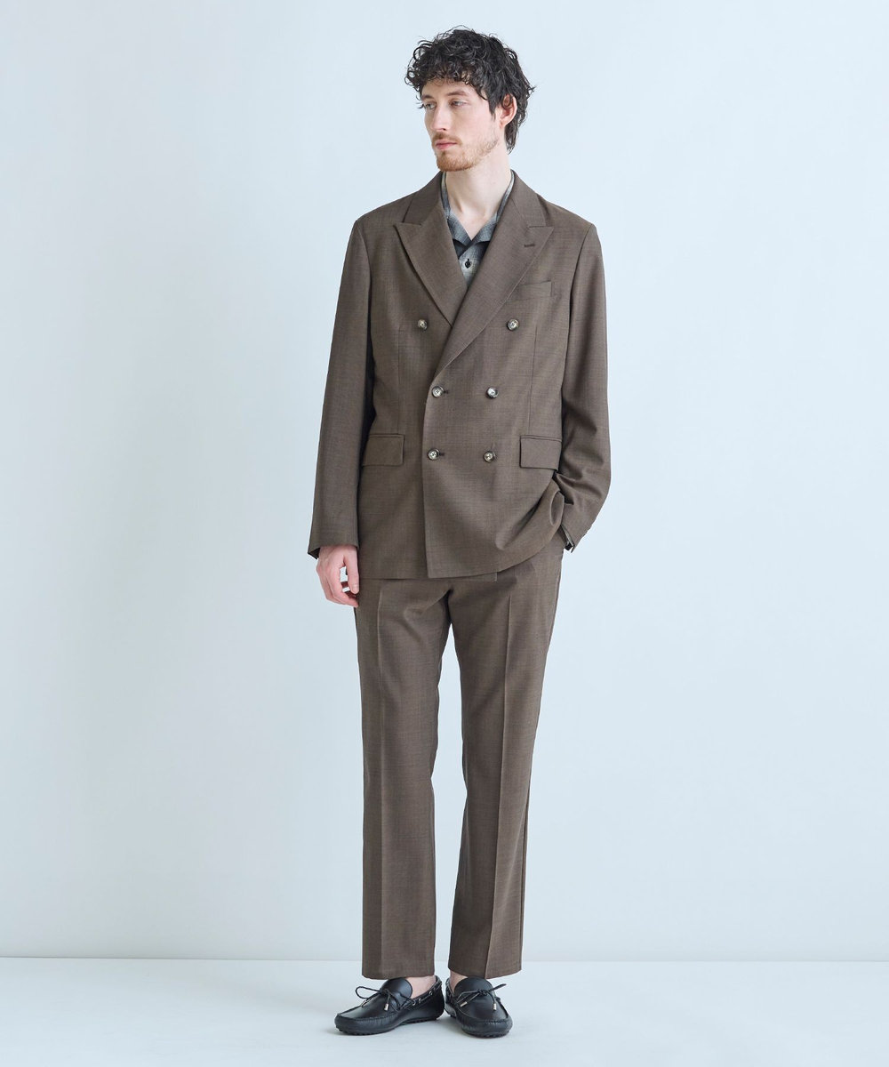 MEN'S BIGI レザードライビングシューズ ブラック