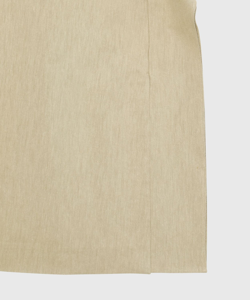 DÉPAREILLÉ VISCORSE LINEN GILET / ヴィスコースリネンジレ ベージュ