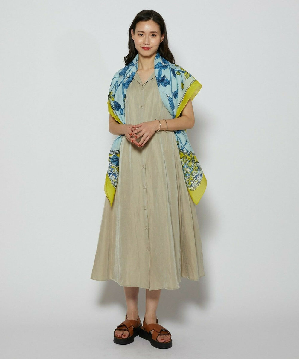 L'EQUIPE ［eclat 2026年5月号掲載商品］manipuri カラー別注ストール イエロー系その他