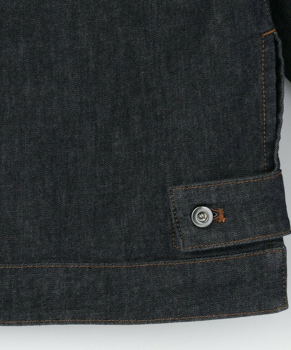 L'EQUIPE 7ozストレッチデニムジャケット インディゴブルー