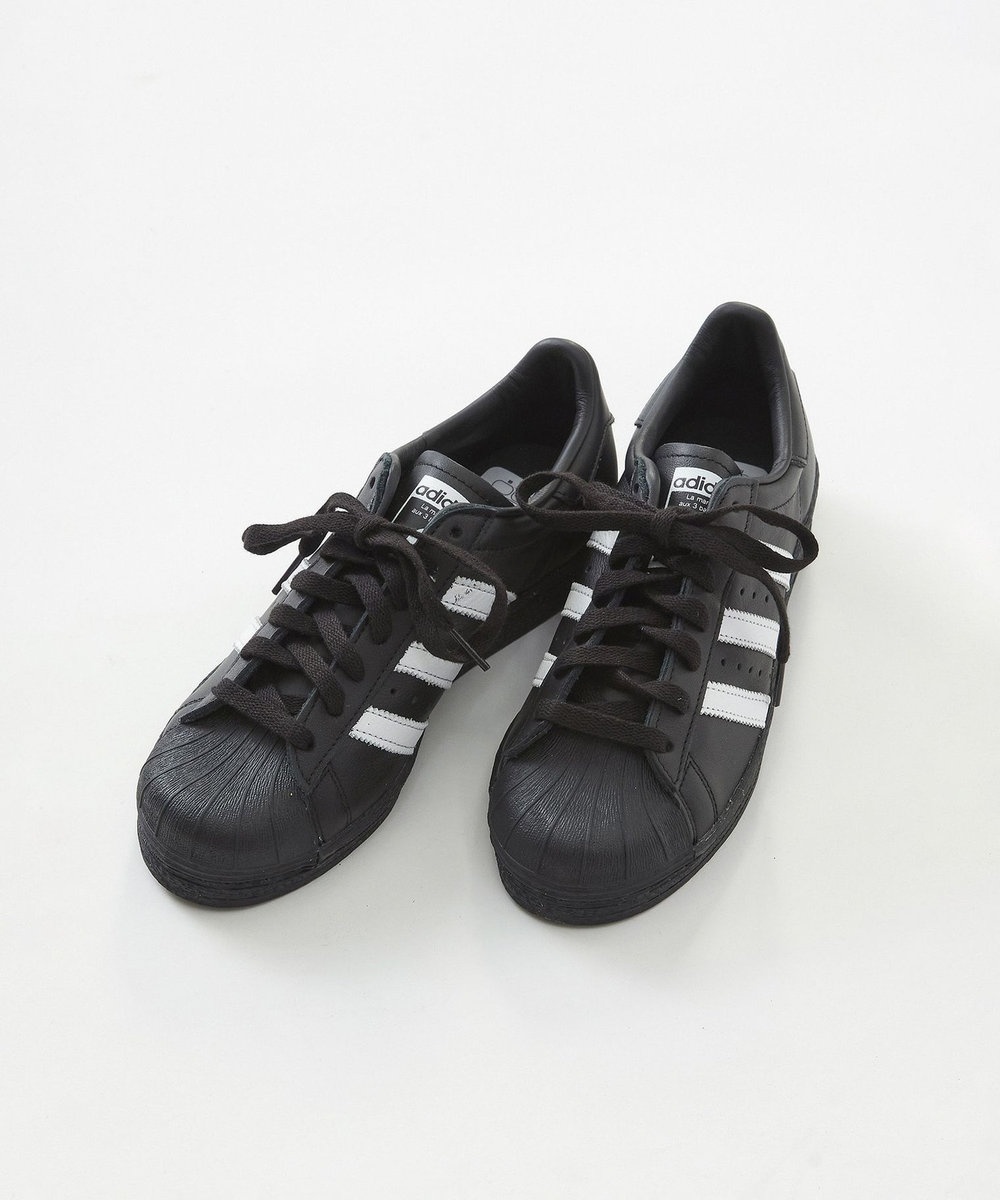 1er Arrondissement ＜adidas（アディダス）＞SUPER STAR82 スニーカー ブラック