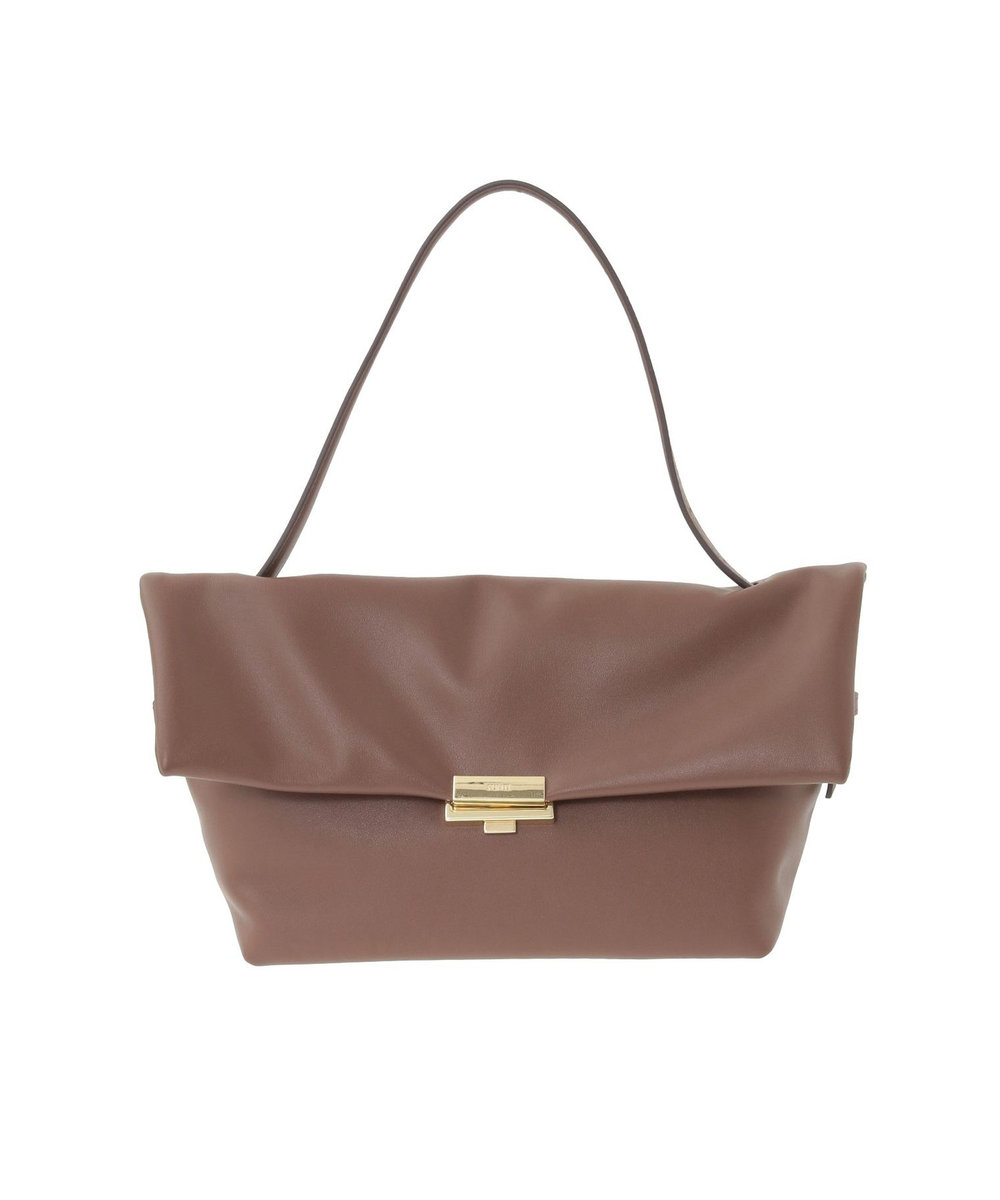 1er Arrondissement ＜PUNTI（プンティ）＞“GRAFT-FLAP"ショルダーバッグ ブラウン