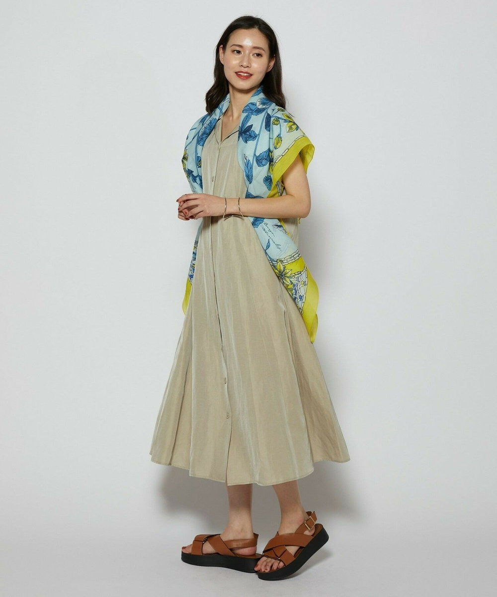 L'EQUIPE ［eclat 2026年5月号掲載商品］manipuri カラー別注ストール イエロー系その他