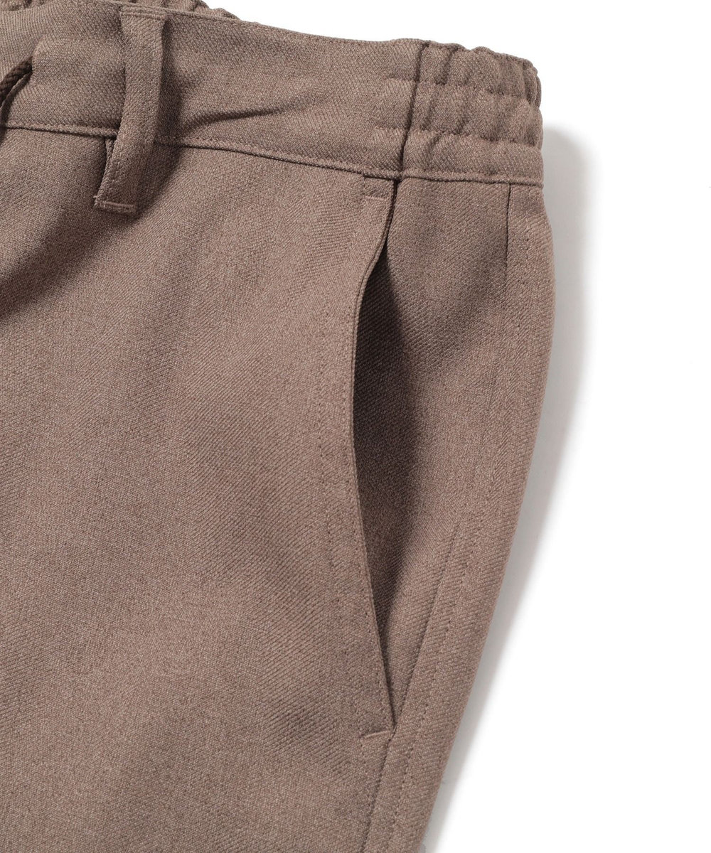 MEN'S BIGI 【スタプレタイプ/EASY CARE】ツイルストレッチイージーパンツ ブラウン