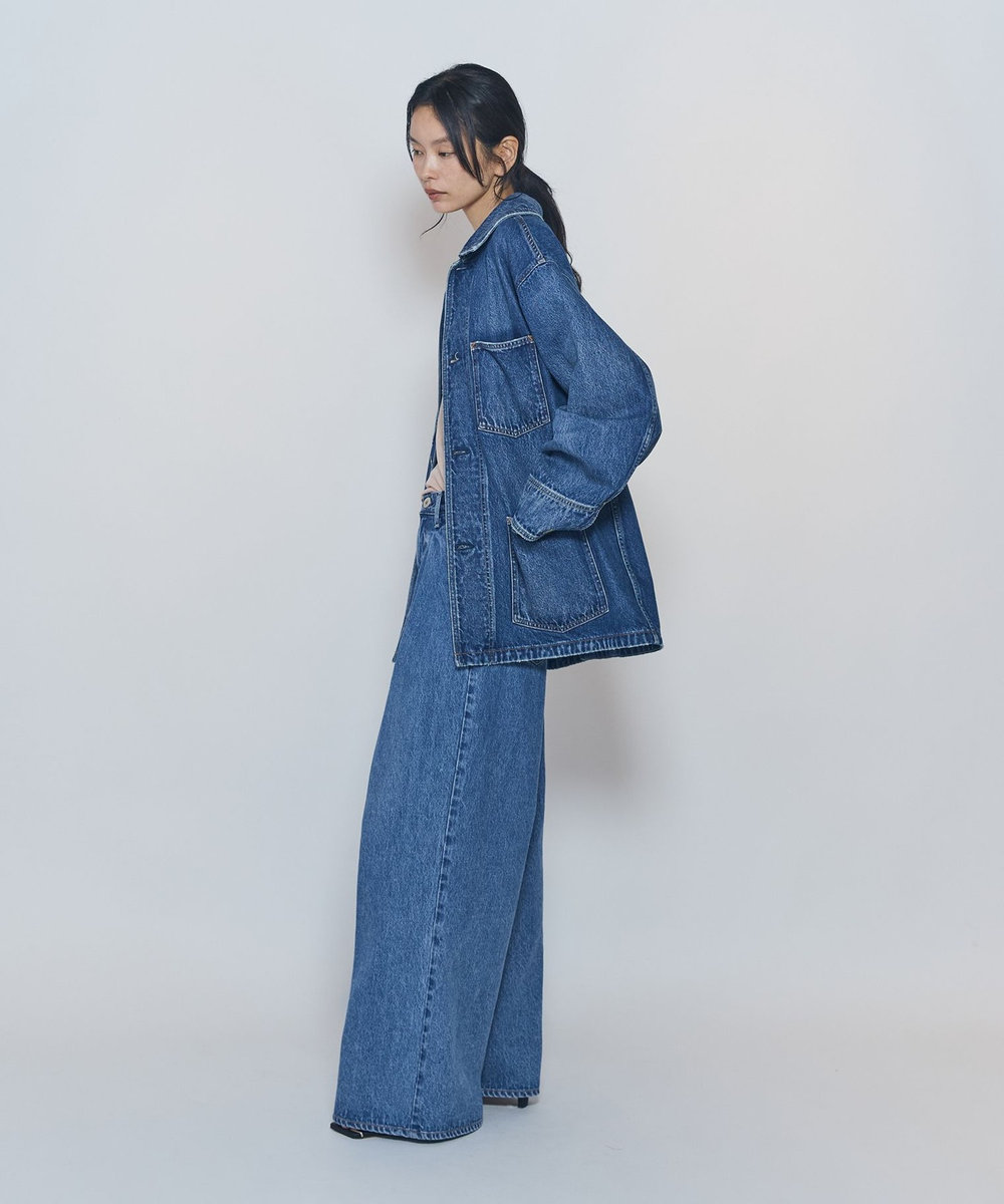 1er Arrondissement ＜NEEDBY heritage×1er Arrondissement＞【別注】カバーオール"Colette" インディゴブルー