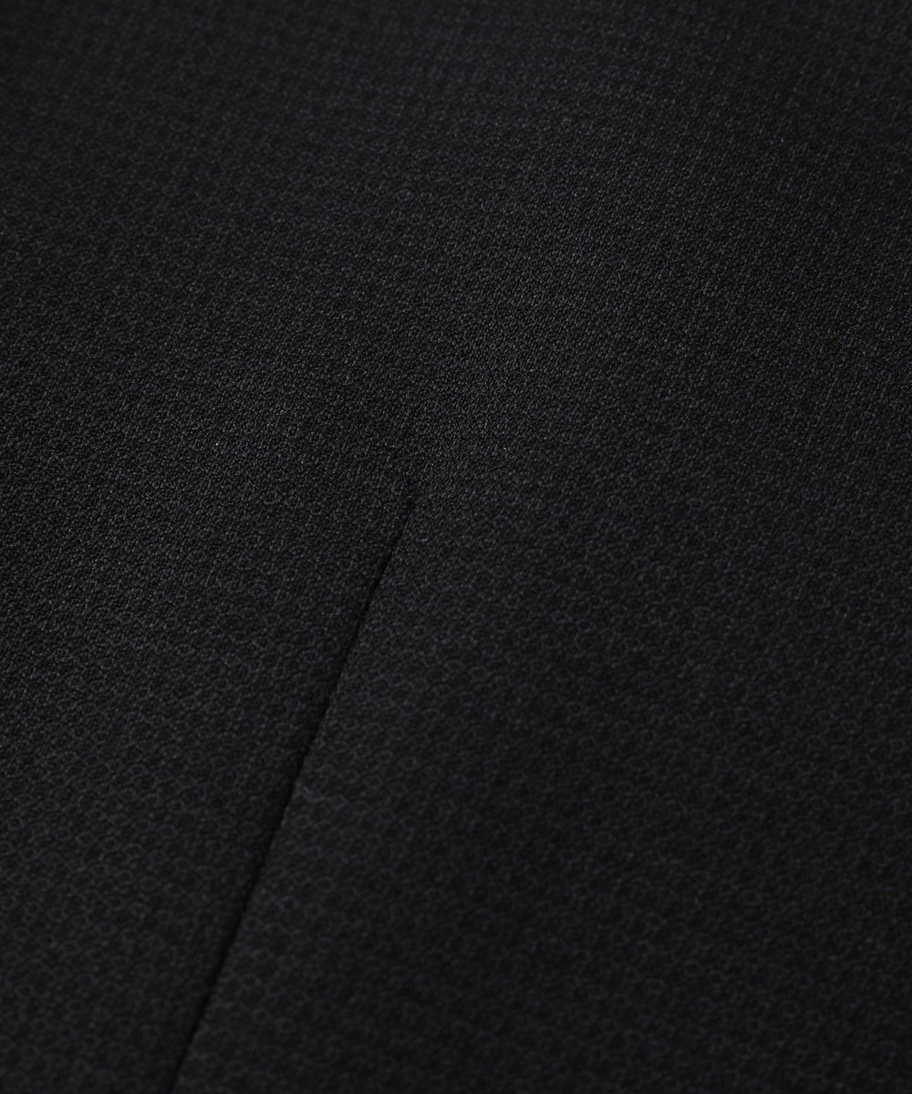 MEN'S BIGI ドビー柄スリムフィットスーツセットアップ ブラック