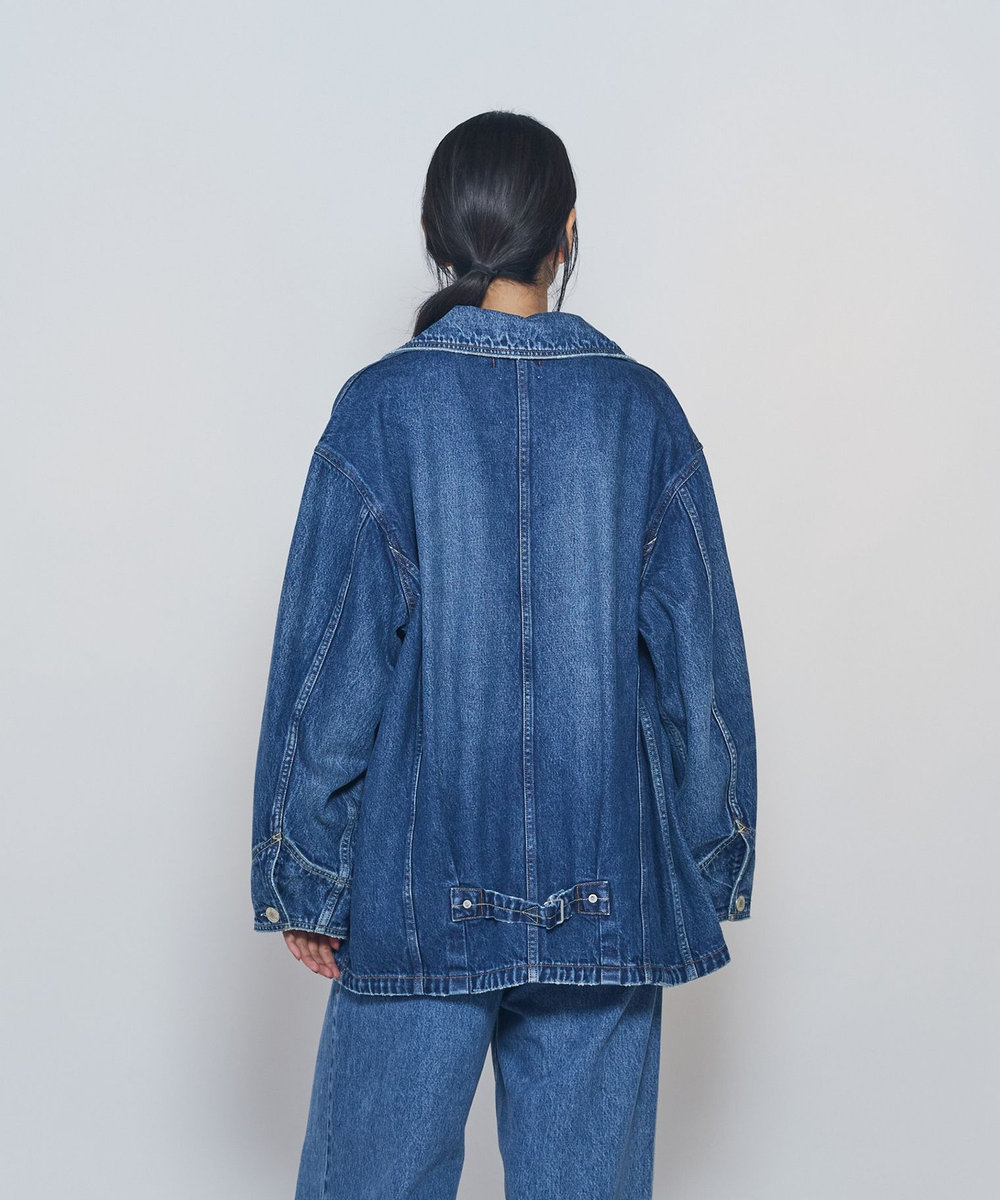 1er Arrondissement ＜NEEDBY heritage×1er Arrondissement＞【別注】カバーオール"Colette" インディゴブルー