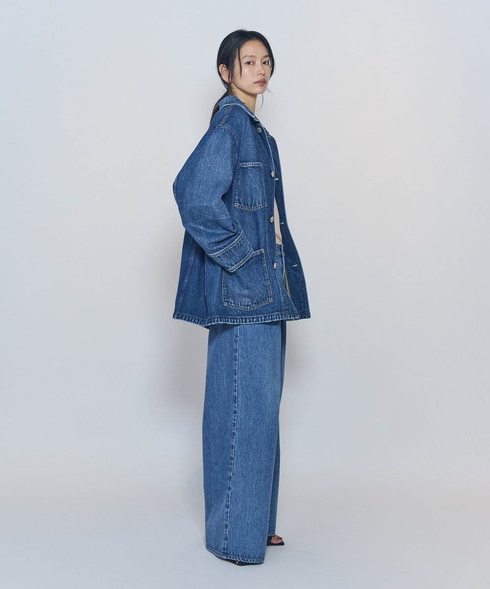 1er Arrondissement ＜NEEDBY heritage×1er Arrondissement＞【別注】カバーオール"Colette" インディゴブルー