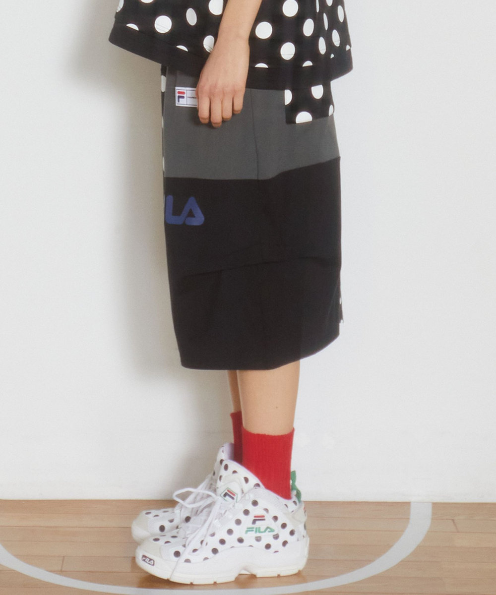 FRAPBOIS FILA×FRAPBOISカットソーセットアップ パンツ ブラック系その他