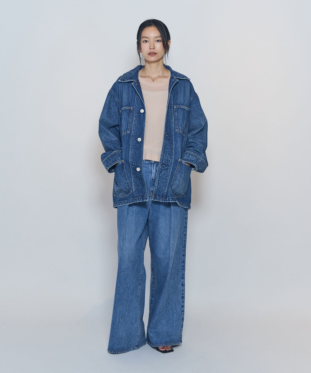 1er Arrondissement ＜NEEDBY heritage×1er Arrondissement＞【別注】カバーオール"Colette" インディゴブルー