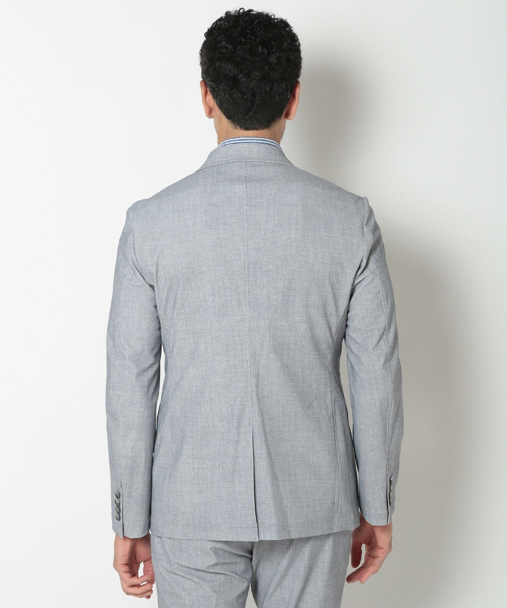 MEN'S BIGI 【ACTIVE TAILOR】COOL TOUCH 接触冷感ハイパーストレッチジャケット ライトグレー