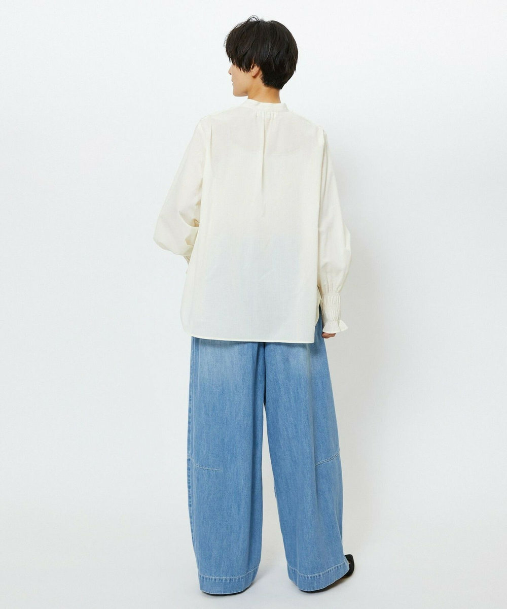 feerique feerique TRENOシャーリングブラウス オフホワイト