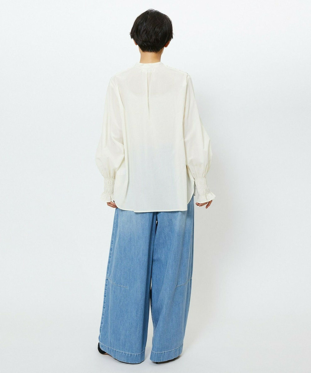 feerique feerique TRENOシャーリングブラウス オフホワイト
