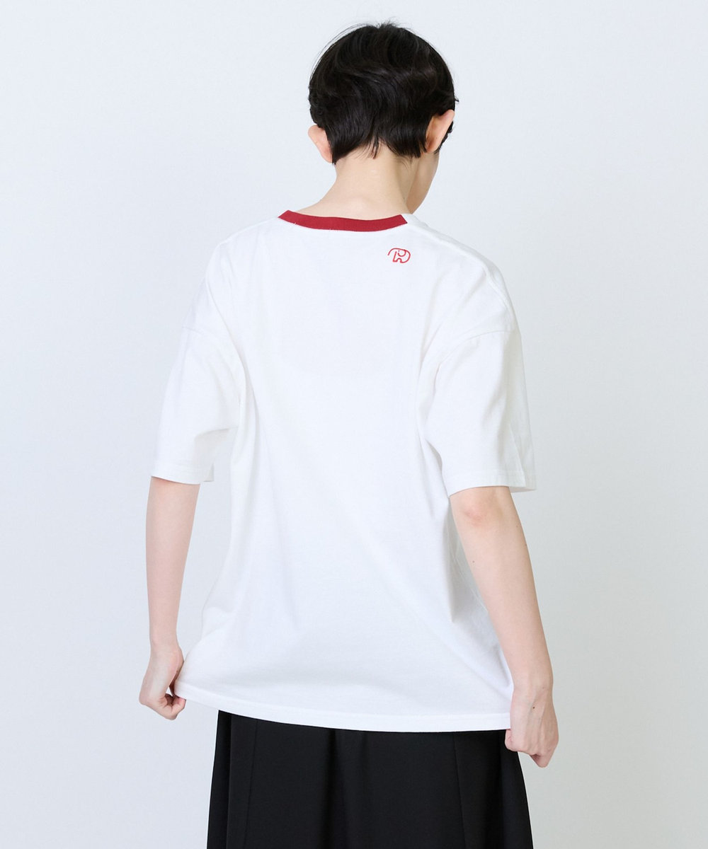 FRAPBOIS 《DOMDOMコラボ》バーガーTシャツ ホワイト
