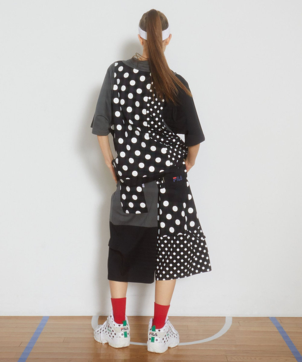 FRAPBOIS FILA×FRAPBOISカットソーセットアップ パンツ ブラック系その他