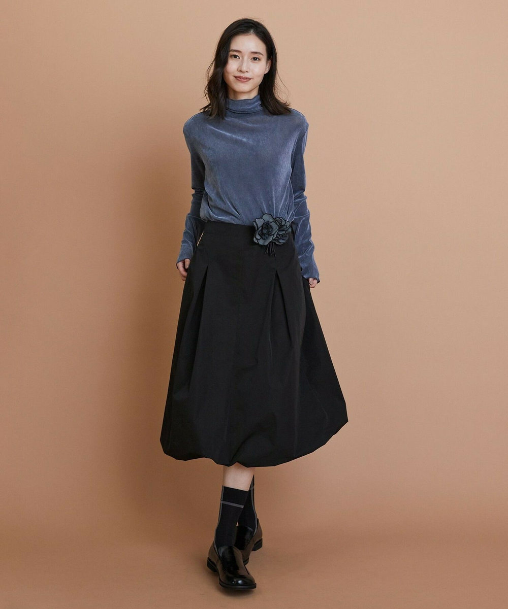 L'EQUIPE フロッキーチュールカットソー サックスブルー