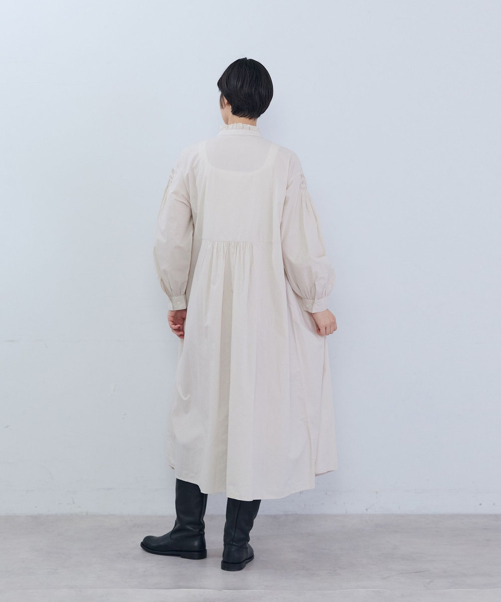 ADIEU TRISTESSE インドポプリンワンピース アイボリー
