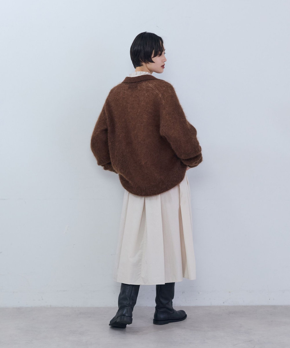 ADIEU TRISTESSE インドポプリンワンピース アイボリー