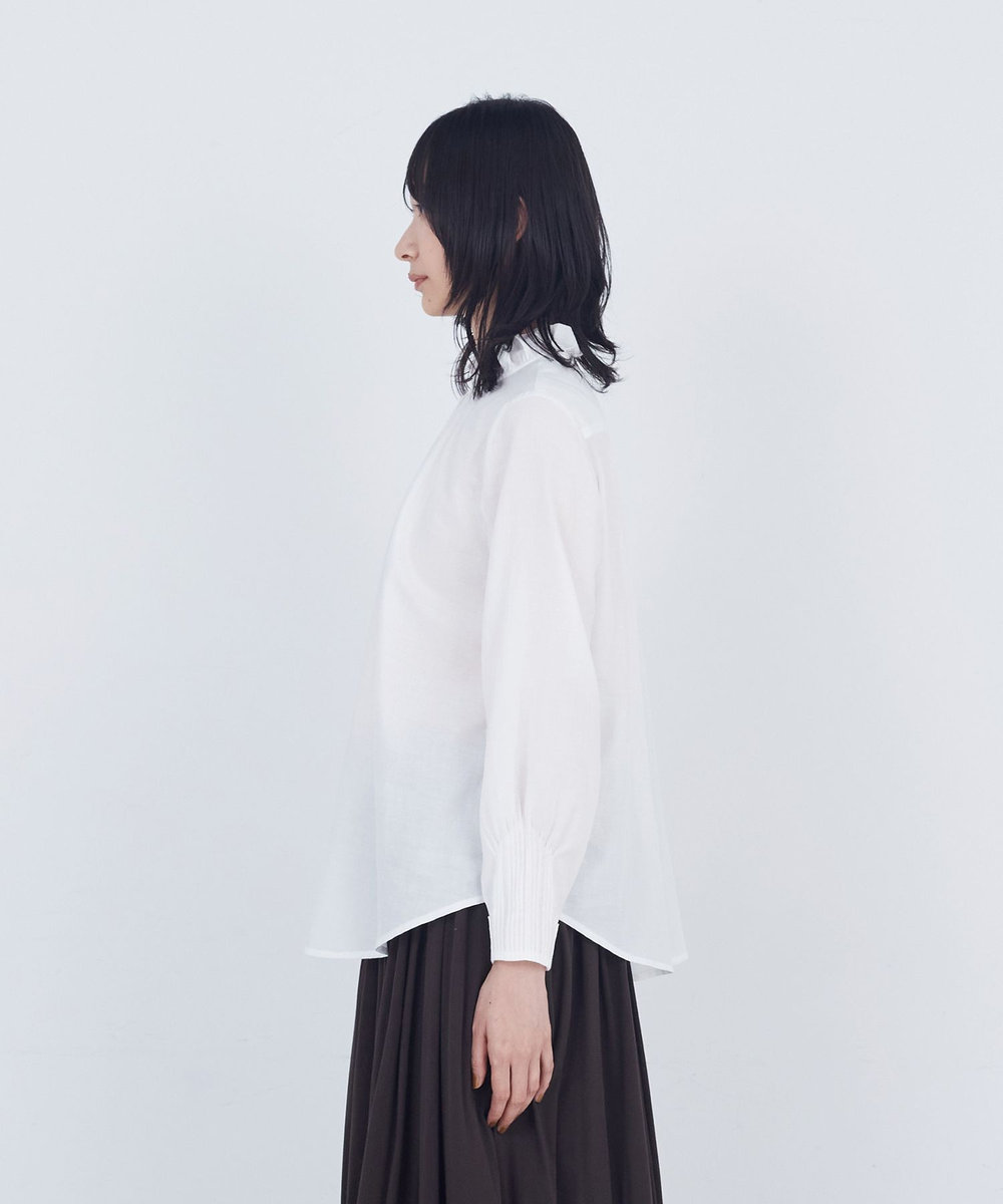 ADIEU TRISTESSE フリルカラーブラウス オフホワイト
