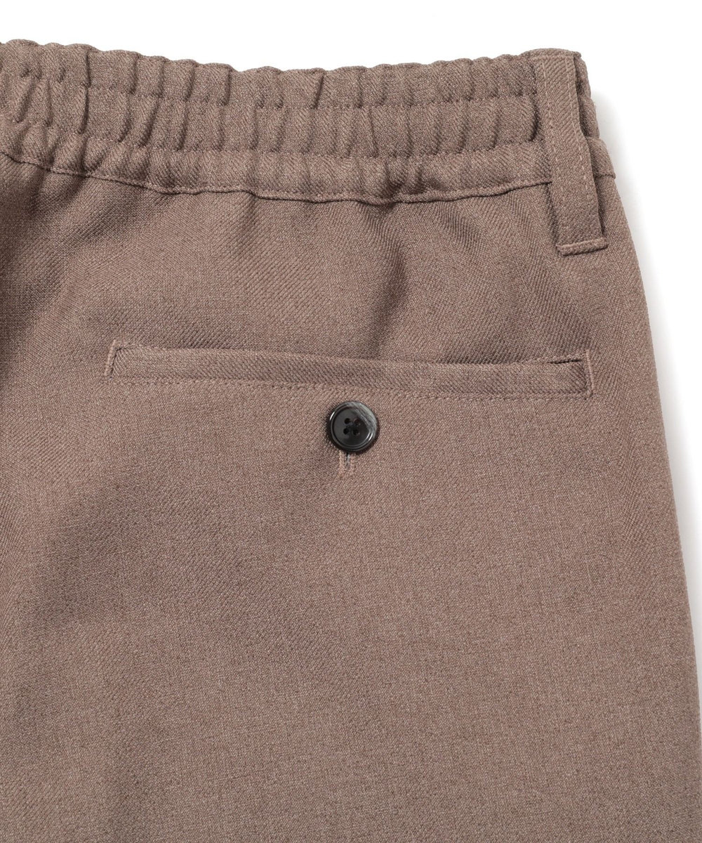 MEN'S BIGI 【スタプレタイプ/EASY CARE】ツイルストレッチイージーパンツ ブラウン