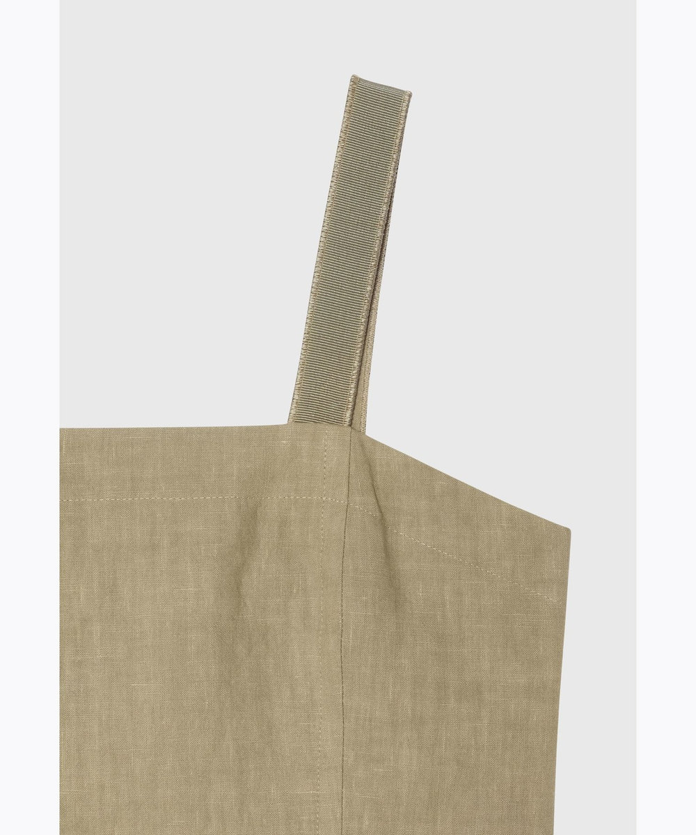 DÉPAREILLÉ WASHER LINEN BUSTIER / ワッシャーリネンビスチェ ベージュ