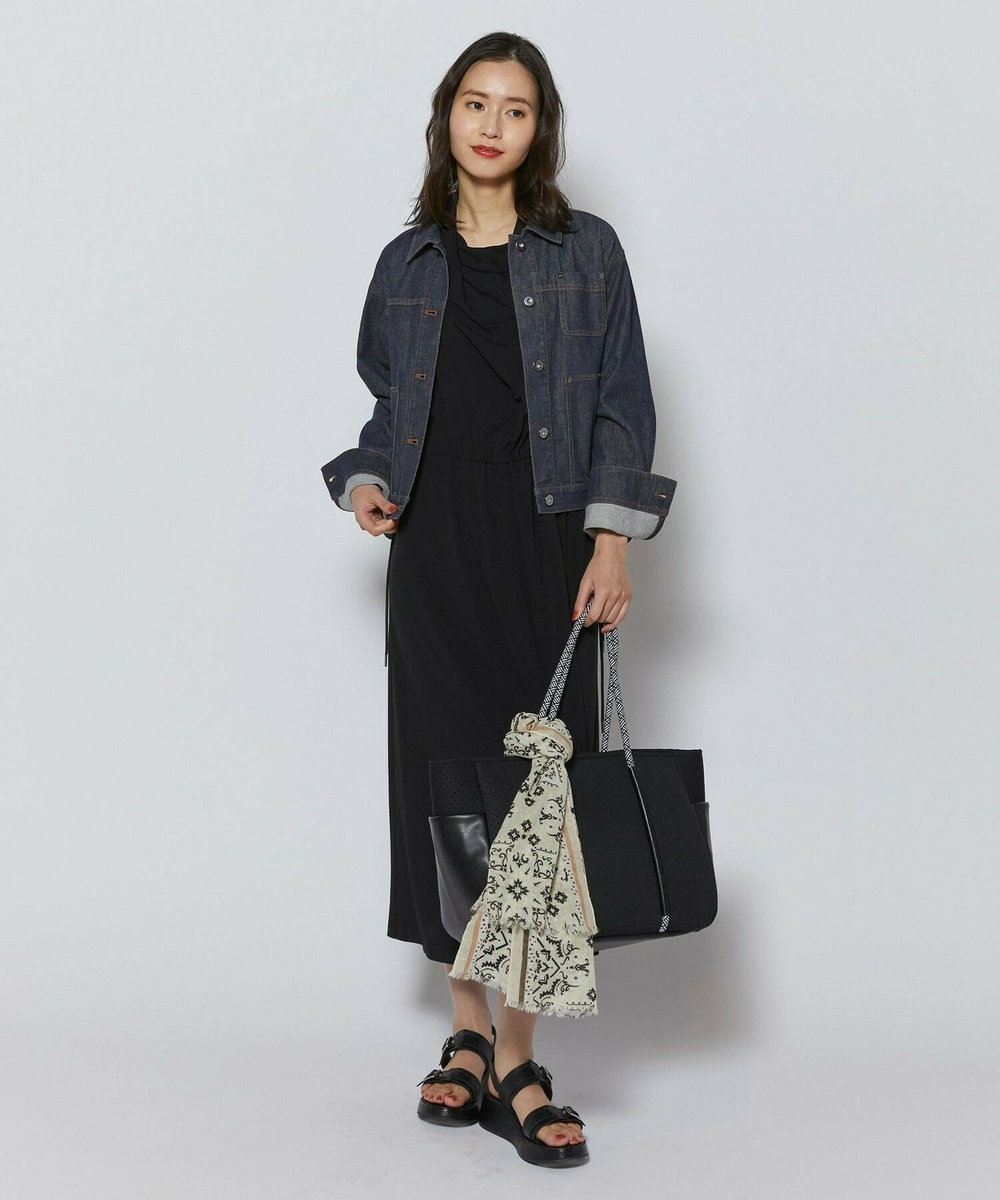 L'EQUIPE 7ozストレッチデニムジャケット インディゴブルー