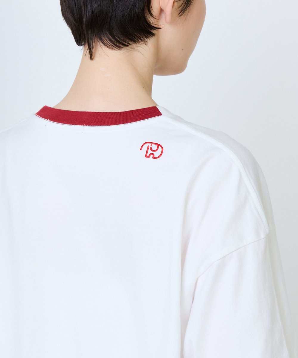FRAPBOIS 《DOMDOMコラボ》バーガーTシャツ ホワイト