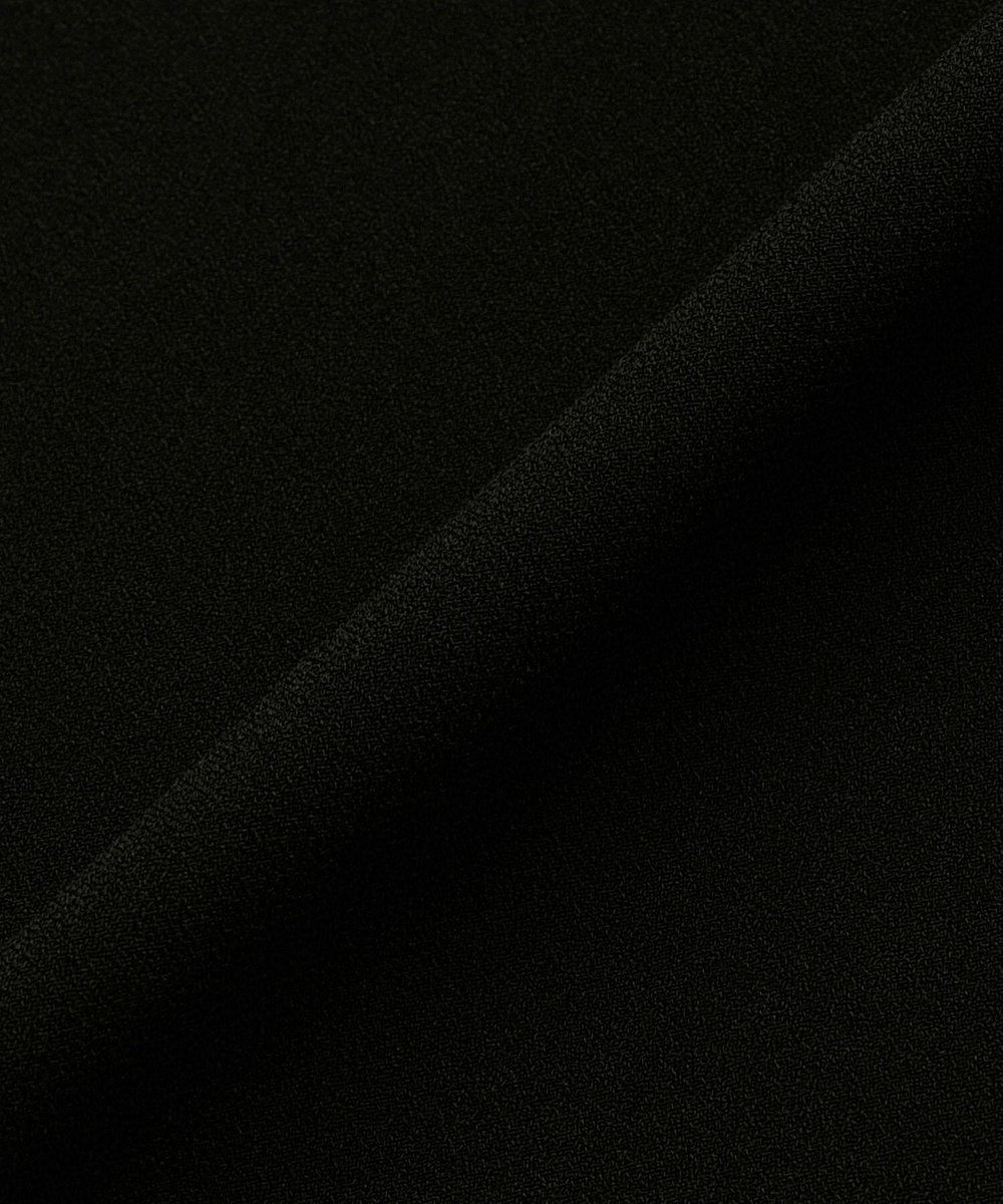 L'EQUIPE バックサテンAラインスカート ブラック