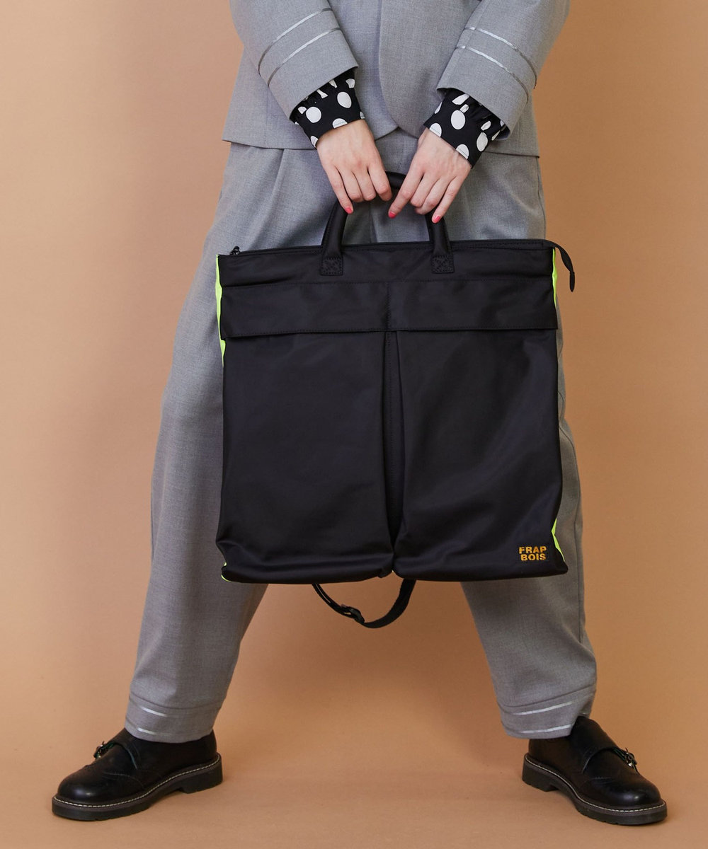 FRAPBOIS ヘルメットBAG ブラック