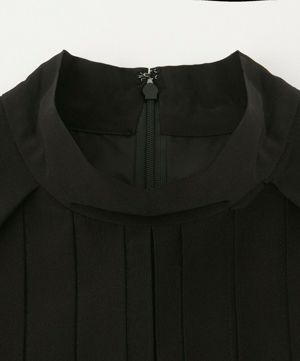 L'EQUIPE COUTURIER シルクデシン16匁ワンピース ブラック