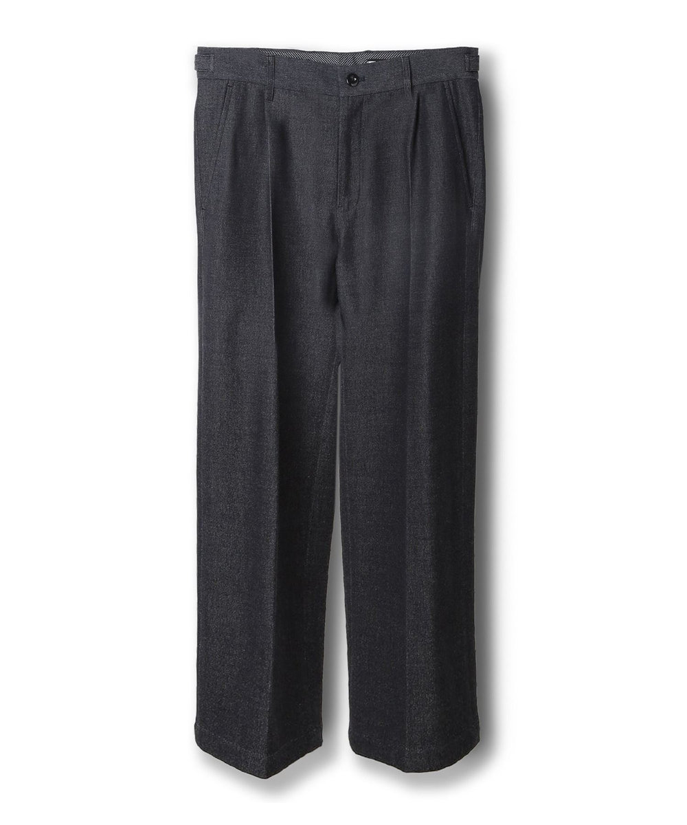 MEN'S BIGI TRストレッチクリースパンツ ネイビー