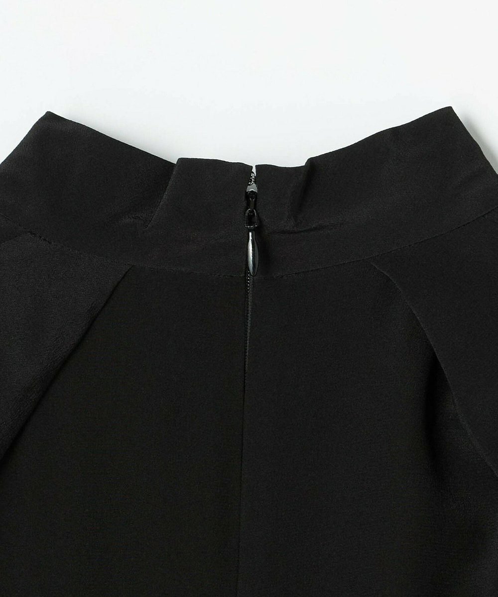 L'EQUIPE COUTURIER シルクデシン16匁ワンピース ブラック